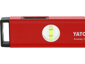 POZIOMNICA ALUMINIOWA 3 LIBELLE Z UCHWTEM 400mm 0,4m 40cm YATO YT-30080