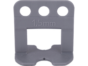 SYSTEM KLIPSÓW BRAMEK 500szt. DO POZIOMOWANIA PŁYTEK GLAZURY 1,5mm YATO YT-36938