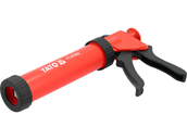 WYCISKACZ RUROWY PISTOLET DO MAS SILIKONÓW KLEJÓW  Z ZAWOREM ODCINAJĄCYM YATO YT-67542 