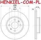 Tarcza hamulcowa wentylowana MIKODA 0921 - HYUNDAI GETZ (TB) - OŚ PRZEDNIA