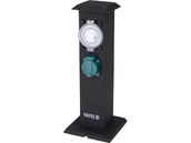 GNIAZDO OGRODOWE HERMETYCZNE IP44 2X230V Z PROGRAMATOREM YATO YT-81276