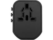 UNIWERSALNY ADAPTER PODRÓŻNY PRZEJŚCIÓWKA Z SZYBKĄ ŁADOWARKĄ USB WTYCZKA AUS USA UK CHINA EU PL 110-240V YATO YT-81300