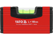 POZIOMNICA MINI KIESZONKOWA MAGNETYCZNA 100mm 10cm YATO YT-30350