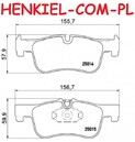 Klocki hamulcowe MIKODA 704321 BMW 1 F20 F21 BMW 2 F23 F22 F87 F23 - OŚ PRZEDNIA
