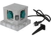 GNIAZDO OGRODOWE HERMETYCZNE WBIJANE SZEŚCIAN IP44 4X230V YATO YT-81272 