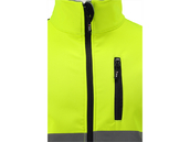 KURTKA ROBOCZA SOFTSHELL OSTRZEGAWCZA ODBLASKOWA KAPTUR ORIOLUS 300g/m² r. S YATO YT-79394