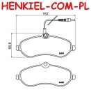 Tarcze hamulcowe wentylowane MIKODA 0560 + KLOCKI CERAMICZNE QUARO QP8332C - CITROEN JUMPY (VF7) FIAT SCUDO (270_, 272_) PEUGEOT EXPERT (VF3A_,VF3U_,VF3X_) TOYOTA PROACE (MDX_) - OŚ PRZEDNIA
