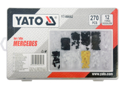 ZESTAW SPINEK SAMOCHODOWYCH MERCEDES 270 SZTUK YATO YT-06662