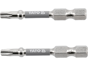 BITY GROTY KOŃCÓWKI NIKLOWANE DO WKRĘTARKI TORX 1/4
