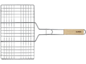 PRZENOŚNY CHROMOWANY RUSZT GRILLOWY 33 X 20 X 2CM LUND 99860 
