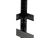 REGAŁ MAGAZYNOWY METALOWY 5 PÓŁEK MALOWANY HDF 500kg 180X90X30cm VOREL 78484