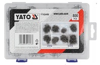 ZSZYWKI DO ZGRZEWARKI SPAWARKI YT-824480 YT-824485 DO PLASTIKU 800szt. 0,6-0,8mm YATO YT-824490