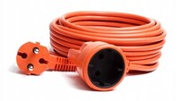 PRZEDŁUŻACZ 10M POMARAŃCZOWY 2X1,5MM² VOREL 82671