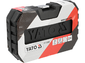 NASADKI DWUNASTOKĄTNE KRÓTKIE 1/2'' kpl. 21 szt. 8-36mm YATO YT-12630