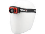 LATARKA LAMPKA CZOŁOWA AKUMULATOROWA Z REGULACJĄ I CZUJNIKIEM RUCHU 600lm IP65 3,7V 1200mAh YATO YT-085941