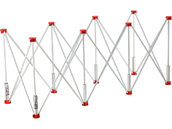 STÓŁ GLAZURNICZY SKŁADANY 221CM DUŻY FORMAT 1000KG YATO YT-37111