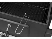 DUŻY GRILL WĘGLOWY DELUXE STALOWY RUSZT 57X37CM ROŻEN LUND 99910 