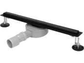 ODPŁYW LINIOWY SLIM BLACK NISKI 60 CM NIERDZEWNY WĄSKI CZARNY FALA 71636