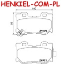 Klocki hamulcowe BREMBO P56095 - INFINITI FX G M37 Q50 Q60 Q70 QX70 NISSAN 370Z - OŚ TYLNA