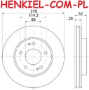 Tarcze hamulcowe wentylowane MIKODA 0940 + KLOCKI QUARO QP7379C ceramiczne - MITSUBISHI L200 / TRITON (KA_T, KB_T) L200 / TRITON Platforma/Podwozie (KA_T, KB_T) - OŚ PRZEDNIA