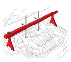 BELKA DO PODWIESZANIA SILNIKA UDŹWIG 500kg 150cm YATO YT-55568