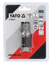 LATARKA AKUMULATOROWA 7 TRYBÓW ALUMINIOWA POWER LED 10W 1000LM YATO YT-085610