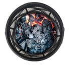 PALENISKO OGRODOWE STALOWE DEKORACYJNE KOKSOWNIK OGNISKO GRILL 42cm LUND 99702