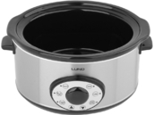 WOLNOWAR GARNEK CERAMICZNY SLOW COOKER Z PROGRAMATOREM LCD 4,5L 280W INOX LUND 67660