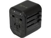 UNIWERSALNY ADAPTER PODRÓŻNY PRZEJŚCIÓWKA Z SZYBKĄ ŁADOWARKĄ USB WTYCZKA AUS USA UK CHINA EU PL 110-240V YATO YT-81300