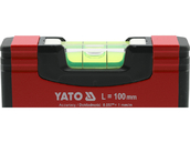 POZIOMNICA MINI KIESZONKOWA MAGNETYCZNA 100mm 10cm YATO YT-30350