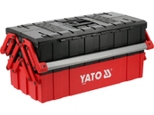 SKRZYNKA NARZĘDZIOWA WARSZTATOWA Z TWORZYWA 5 PÓŁEK 460x265x208mm YATO YT-08978