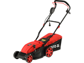 KOSIARKA ELEKTRYCZNA Z SILNIKIEM INDUKCYJNYM KOSZ 45L 1600W 36cm YATO YT-852082