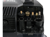 KOMPRESOR SAMOCHODOWY 36V 8 BAR 98 L/MIN DWA AKUMULATORY 3 AH YATO YT-23241 