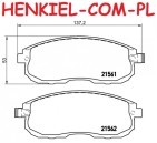 Tarcze hamulcowe wentylowane SAMKO N2018V + KLOCKI VALEO 301011 - NISSAN JUKE (F15) PULSAR Hatchback (C13) - OŚ PRZEDNIA