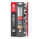 KLEJ EPOKSYDOWY DWUSKŁADNIKOWY BEZBARWNY CERAMIKA METAL ŻELIWO PVC SILVWELD 24ml CX80 60079