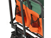 WÓZEK OGRODOWY TURYSTYCZNY SKŁADANY Z SZEROKIMI OPONAMI 100KG 90181 