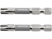 BITY GROTY KOŃCÓWKI NIKLOWANE DO WKRĘTARKI TORX 1/4