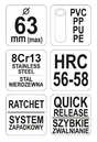 OBCINAK PRZECINAK DO RUR PCV DO 63 MM YATO YT-22312