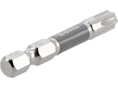 BITY GROTY KOŃCÓWKI NIKLOWANE DO WKRĘTARKI TORX 1/4