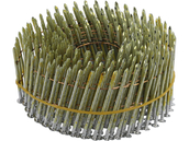 GWOŹDZIE BĘBNOWE DO GWOŹDZIARKI BĘBNOWEJ PIERŚCIENIOWE OCYNKOWANE KOLETOWANE 50mm śr. 2,1mm 5400szt. VOREL 72017