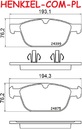 Klocki hamulcowe QUARO QP2802C CERAMICZNE - VOLVO XC60 I SUV (156) XC60 I VAN (156) XC90 I (275) XC90 I VAN (275) - OŚ PRZEDNIA