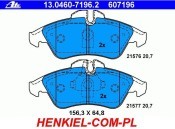 KLOCKI HAMULCOWE ATE 13.0460-7196.2 - PRZÓD