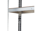 REGAŁ MAGAZYNOWY METALOWY 5 PÓŁEK OCYNK HDF 500kg 180X90X40cm VOREL 78485