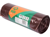 WORKI PERFOROWANE OGRODOWE 200L 10SZT NA LIŚCIE I LEKKIE ODPADY OGRODOWE FLO 09484