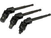 ZESTAW ADAPTERÓW APTERY HEX PRZEDŁUŻKA 1/4 3/8 1/2 kpl 6 szt. YATO YT-04640