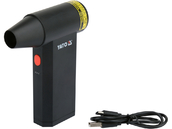 BEZPRZEWODOWA MINI TURBO DMUCHAWA DO CZYSZCZENIA ROZPALANIA 135000obr./min 4Ah 180W USB-C CZARNA YATO YT-82938