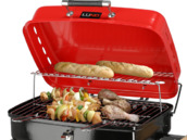 GRILL WĘGLOWY SKŁADANY RUSZT ROŻEN MOŻLIWOŚĆ ZŁOŻENIA 45X33,5CM LUND 99926 