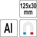 SZCZĘKI WYMIENNE DO IMADŁA MIĘKKIE NA MAGNES 125mm YATO YT-65002