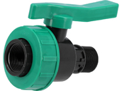 ZAWÓR KULOWY DO ŁĄCZENIA RUR PE,PP 3/4