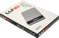 ELEKTRONICZNA WAGA KUCHENNA STAL NIERDZEWNA 15x22,5x1,5cm 5kg 1g LUND 68362